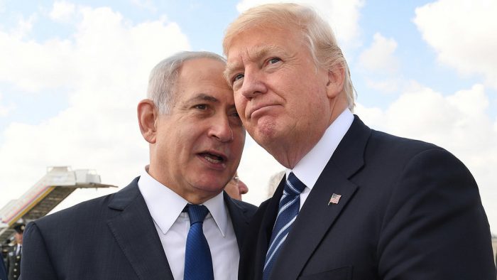Israel Prime Minister Netanyahu Secretly Talking To The American President Donald Trump.